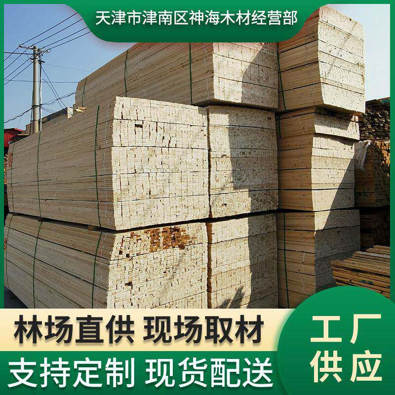 天津北京河北内蒙厂家供应木龙骨各种装修木材松木框架家具