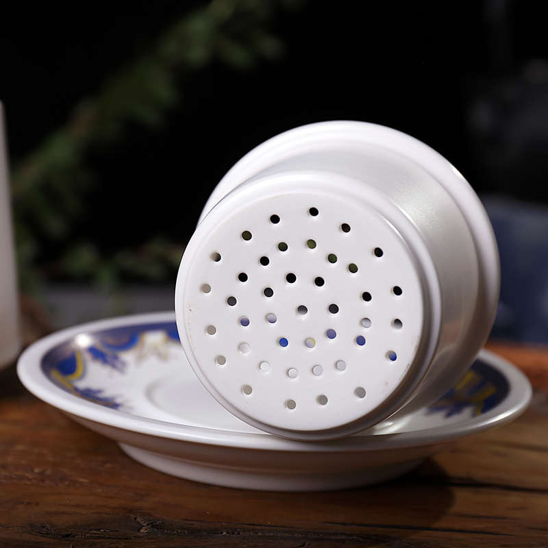 景德镇茶杯陶瓷带盖茶水分离过滤大泡茶杯老板杯办公室水杯子茶具