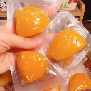 倒蒸黄桃半个黄桃块原切果肉罐头鲜蒸真空独立包装开袋即食零食