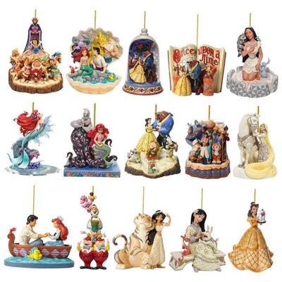 Christmas Pendant Xmas Tree Decoration Princess Flat Cartoon