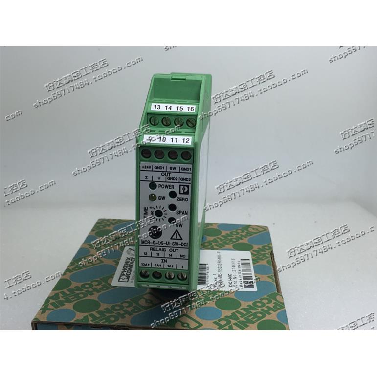 原装 菲尼克斯电流变送器MCR-S-1-5-UI-SW-DCI 2814650 现货特价