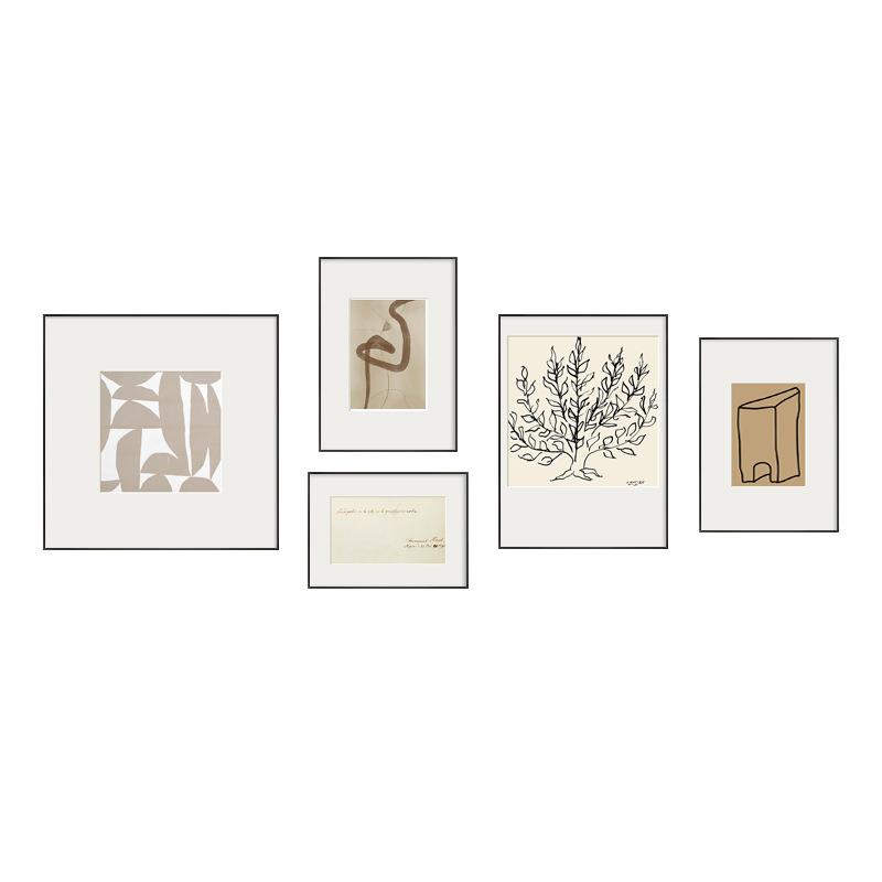 韵律北欧抽象极简客厅沙发背景墙装饰画马蒂斯挂画多幅组合壁画