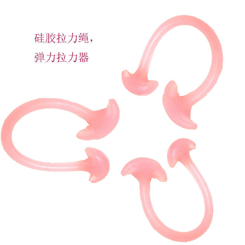 硅胶拉力绳弹力拉力器拉臂力拉绳果冻腕力器高弹瑜伽腕力拉伸带