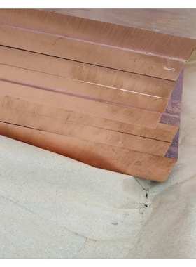 金诺铜业 c18200光面铬锆铜板 600*1500 表面好c18500铬锆铜板