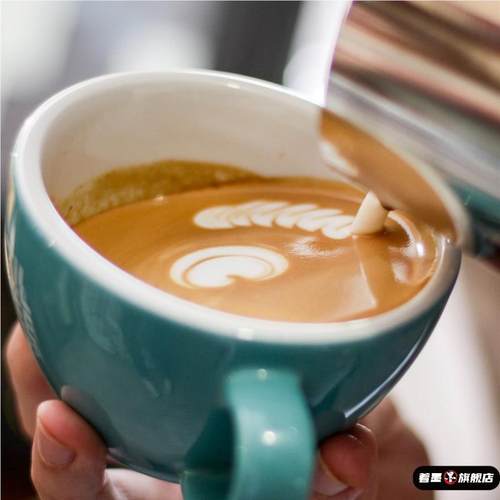 300ml陶瓷拉花咖啡杯专业比赛杯拿铁杯卡布杯摩卡杯欧式小奢华杯