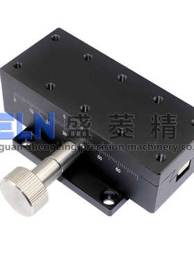 供应 LWX4060型燕尾槽滑台 齿轮驱动旋钮调整位移平台可代替XWG60