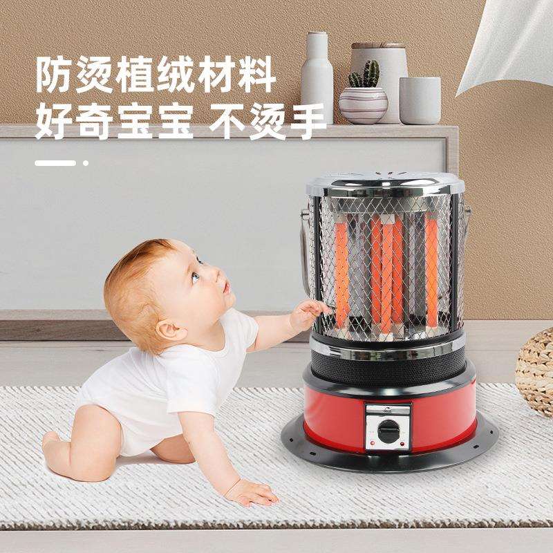 秋冬季家用取暖器全方位环绕发热取暖炉2000W大功率插电取暖器