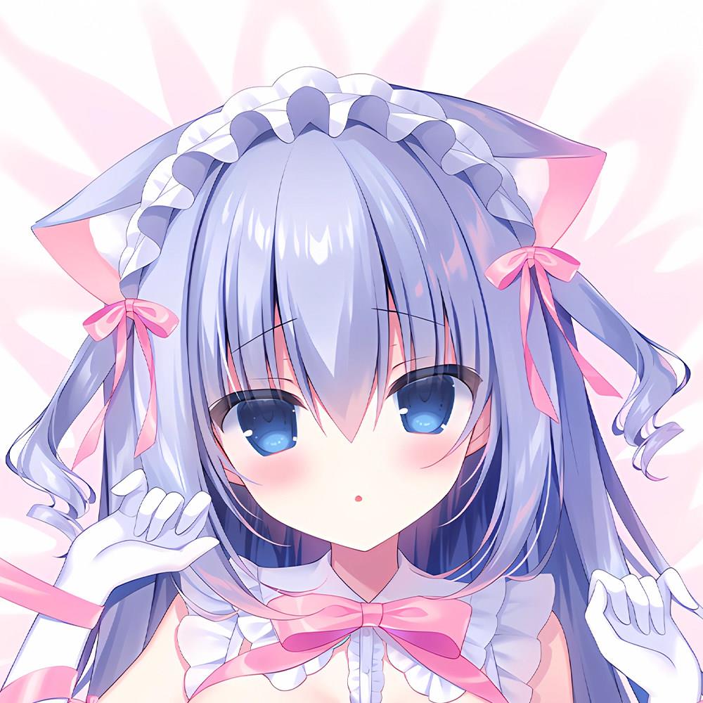 画师はすね新作拘束猫ちゃん二次元周边等身抱枕长条枕套