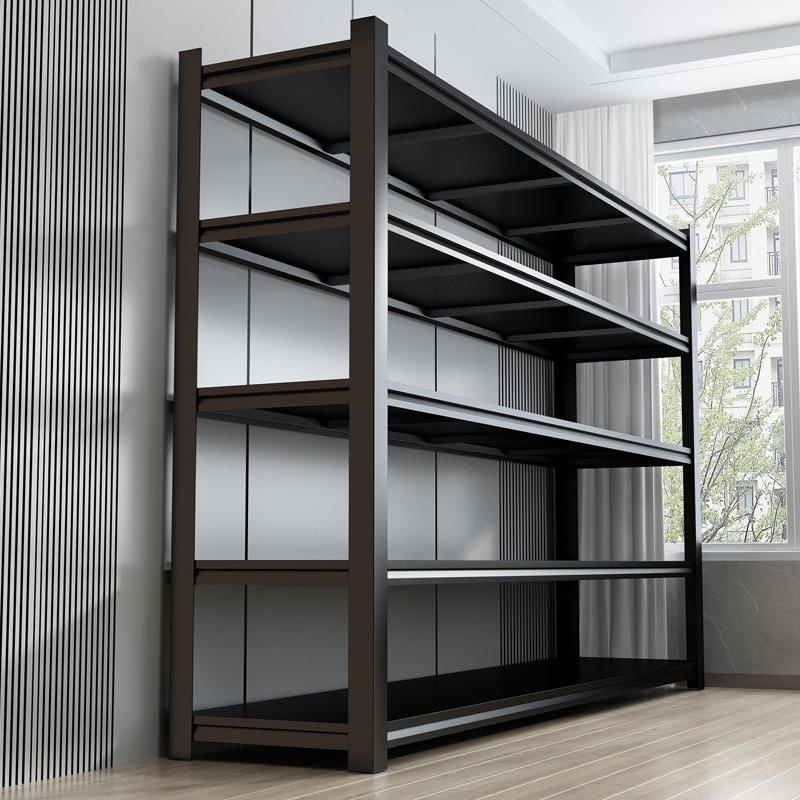 仓储货架家用置物架阳台落地多层收纳展示架承重货物铁架子置物架