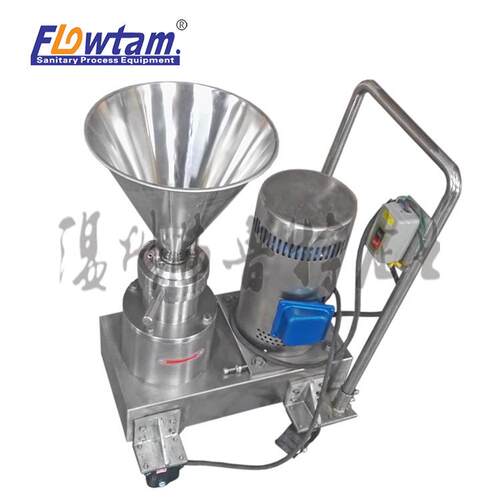 弗鲁特不锈钢卫生级分体移动胶体磨7.5kw骨泥研磨机厂家JMF-140