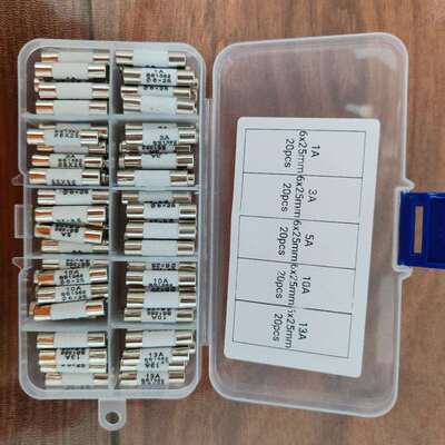 6X25BS1362陶瓷家用插头保险丝1A3A5A10A13A