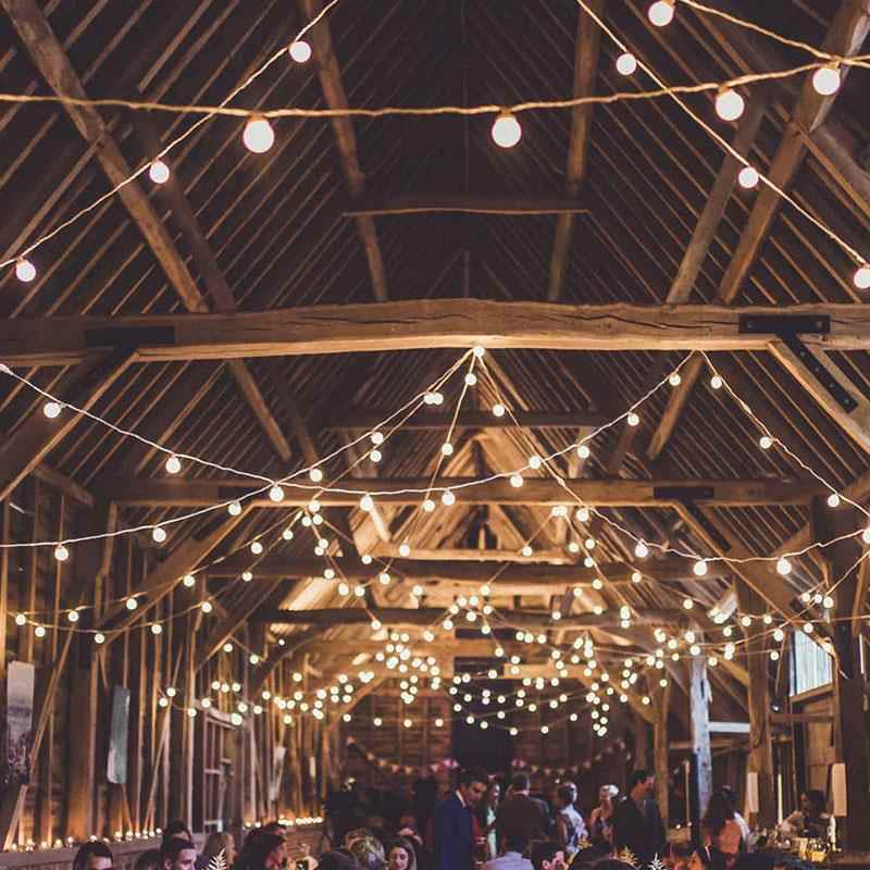 G50灯泡led彩灯灯闪灯串灯圆球户露ZTF外营氛灯围阳台布置防水装