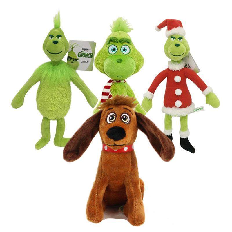 18-32cm How Grinchs Stole Plush Tools Christmas Grinch Anima - 实物图