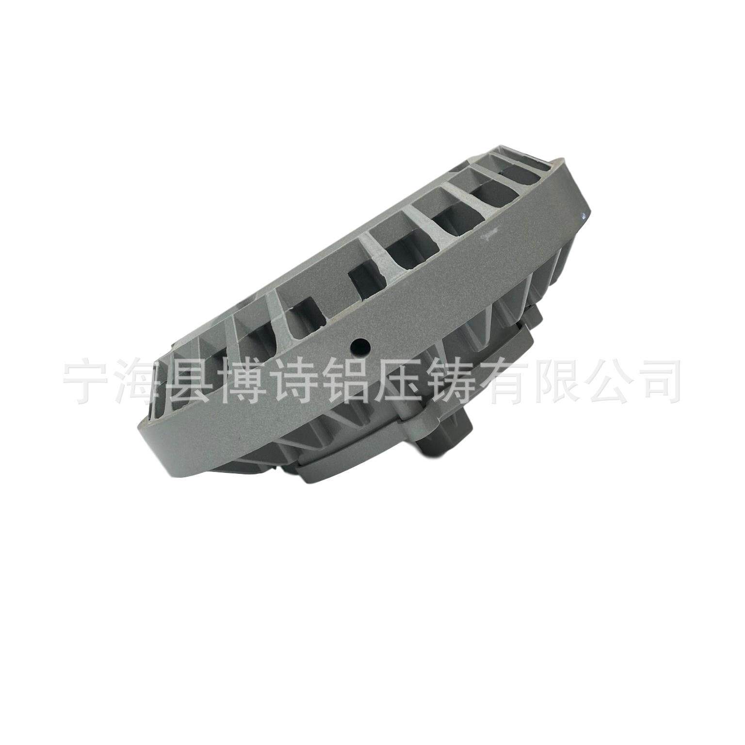 博诗铝压铸生产LED高顶灯外壳套件120w壳体加工配件灯伞
