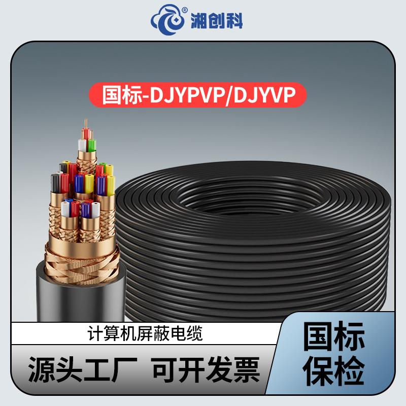 国标保检计算机电缆ZR-DJVPVP/DJYVP无氧铜单屏蔽双屏蔽控制电缆
