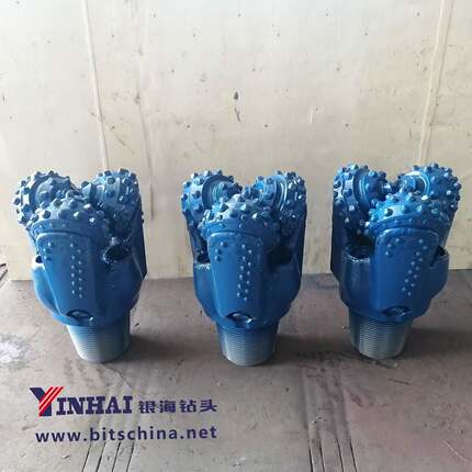 银海钻头厂家供应 YHA 7 12”- 537 镶齿三牙轮钻头