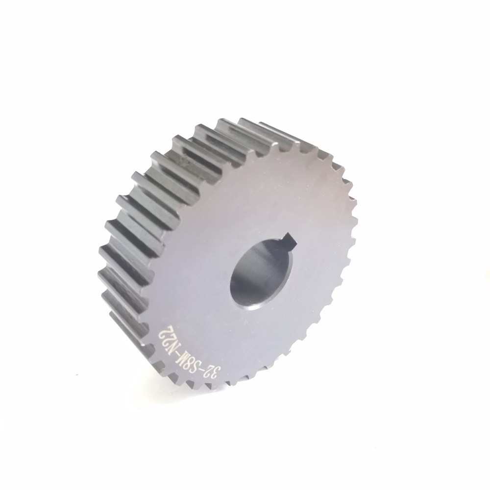 同步轮 发黑同步轮高精度铝合金皮带轮 45#钢车床同步轮厂家批发