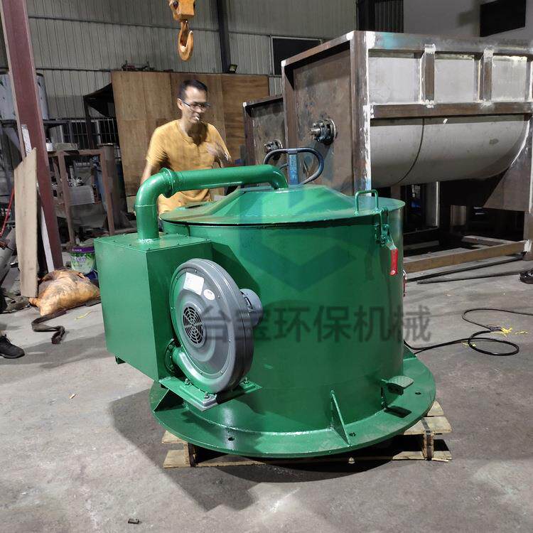 供应长安 工业喷嘴甩干机 热风喷头脱水机 五金配件甩油机厂家