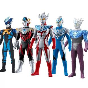 泰迦火花奥特30cm大号软胶风马英雄超人泰塔斯形态儿童玩具全套