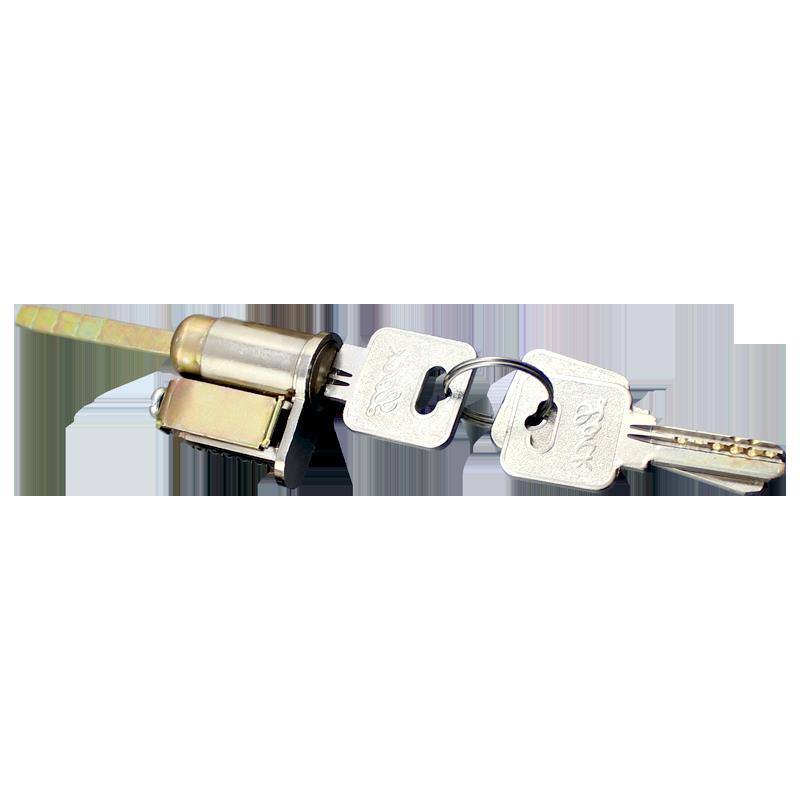 老式单舌门锁锁头铝合金单舌锁锁芯卫生间门BK锁芯铜钥匙插芯锁头