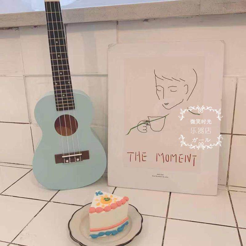 正品婴蓝小儿清克里里乌克丽新丽21寸23寸夏威尤夷四弦琴初学者小