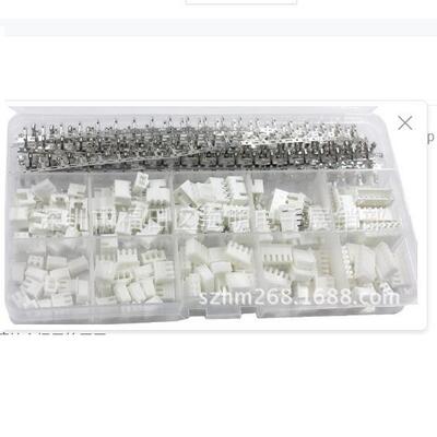 460pcs JST2.54连接器套件23456公母连接器插头2.54mm母端子连接