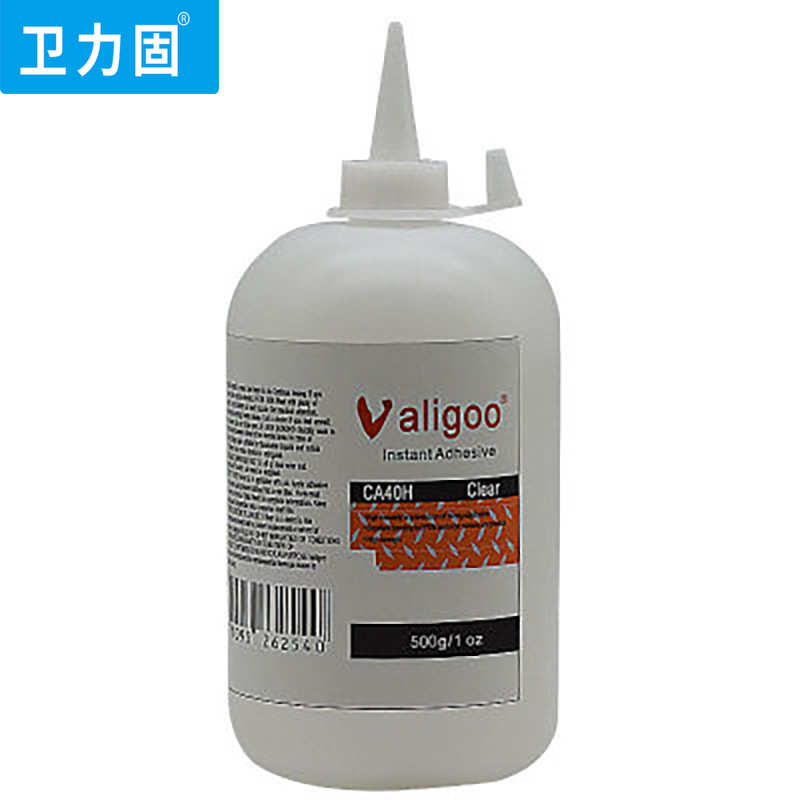 卫力固CA40H大瓶500g胶水高强度粘金属饰品木头不锈钢瞬间专用胶