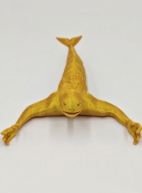 爆款南极生物宁根打印3D模型摆件