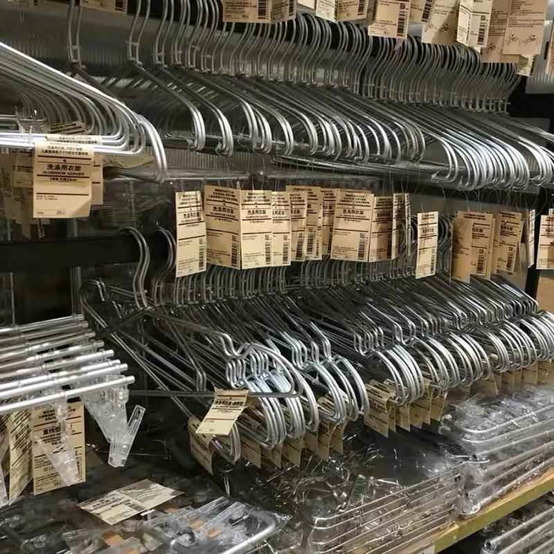 姆鸡升级款铝合金铝制衣架合金轻巧家用省空间无痕金属晾衣裤架