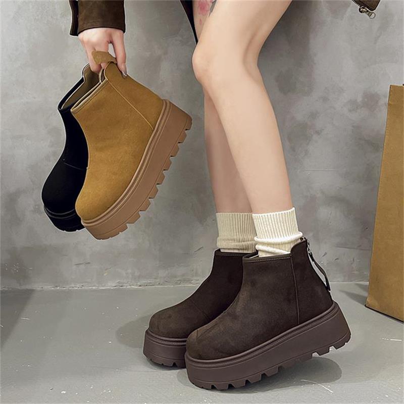 小个子雪地靴爆款短靴时尚雪地靴