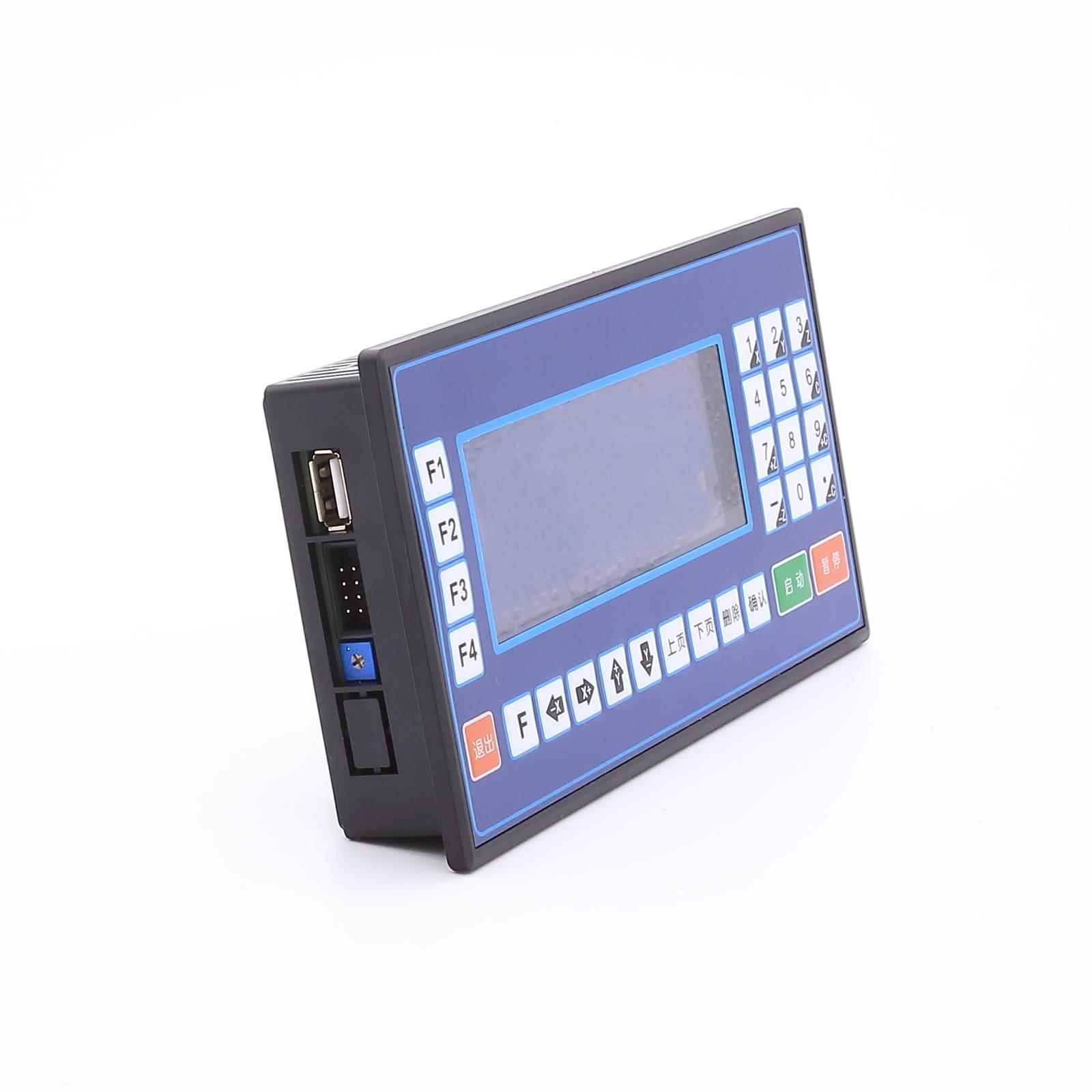 M发35步进伺服电C机控制器TC55V智CVU能编程单双D三四轴脉冲生调