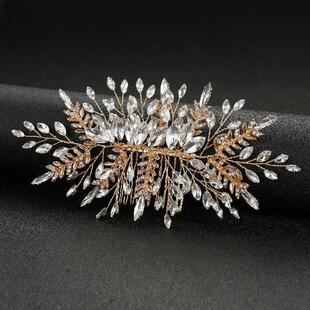 Woman Wedding Decorative Hair Combs Smooth Safe Teeth