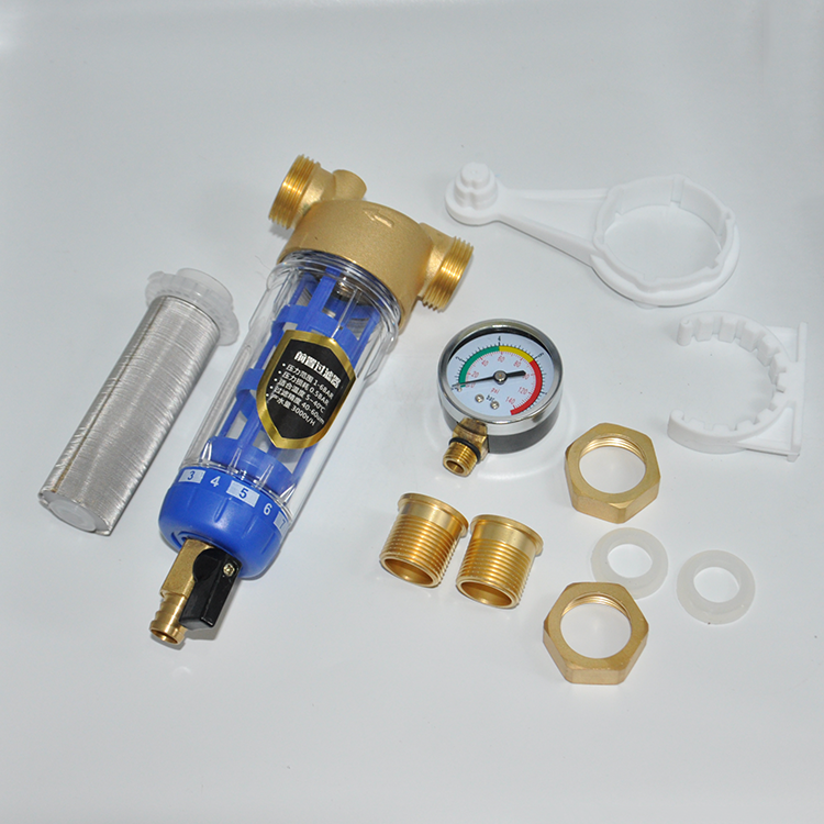 前置过滤器大流量自来水反冲洗龙头净水器家用全屋中央管道热水器