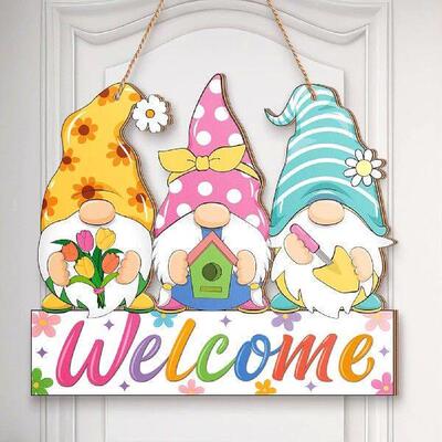 Porch Door Hanger Home Wooden Door Decorations For Indoor