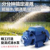 Q8B清60QB70QB0自吸清水太泵离心LHZ漩涡水泵12V220V110V阳能自吸