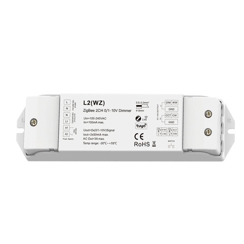 RF+ZigBee+ PUSH 0/1-10V调光 调色器 L2(WZ) 支持音乐播放 HUE