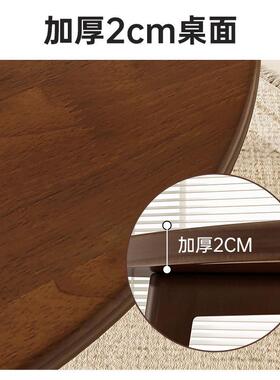 全实小约木小圆桌家用户代型圆形餐桌椅VWH组合阳台茶几现简洽谈