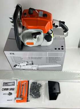 070油锯汽油链锯手持式105.7cc大功率便携式家用伐木锯园林工具