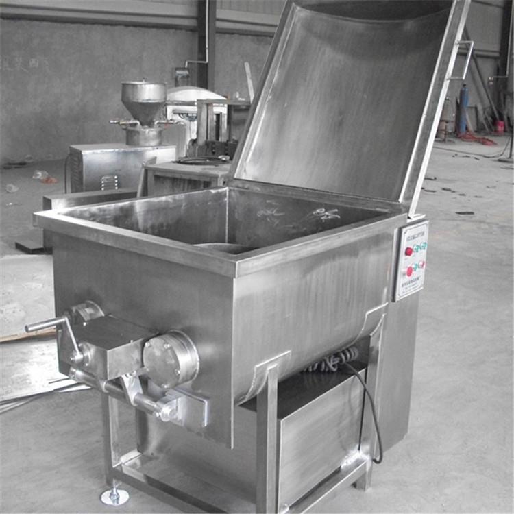 全自动真空拌陷机香肠馅饺子馅搅拌机自动出料不锈钢食品拌合机