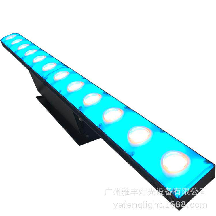 LED12颗变色龙长条洗墙灯 舞台灯光 led跑马墙洗灯 全彩点控灯led