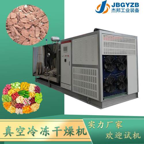 柠檬片水果片冻干机 银耳羹真空冷冻机 食品级冻干