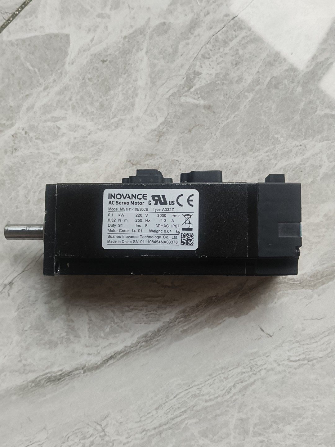 汇川 伺服电机 MS1H1-10B30CB-A332Z