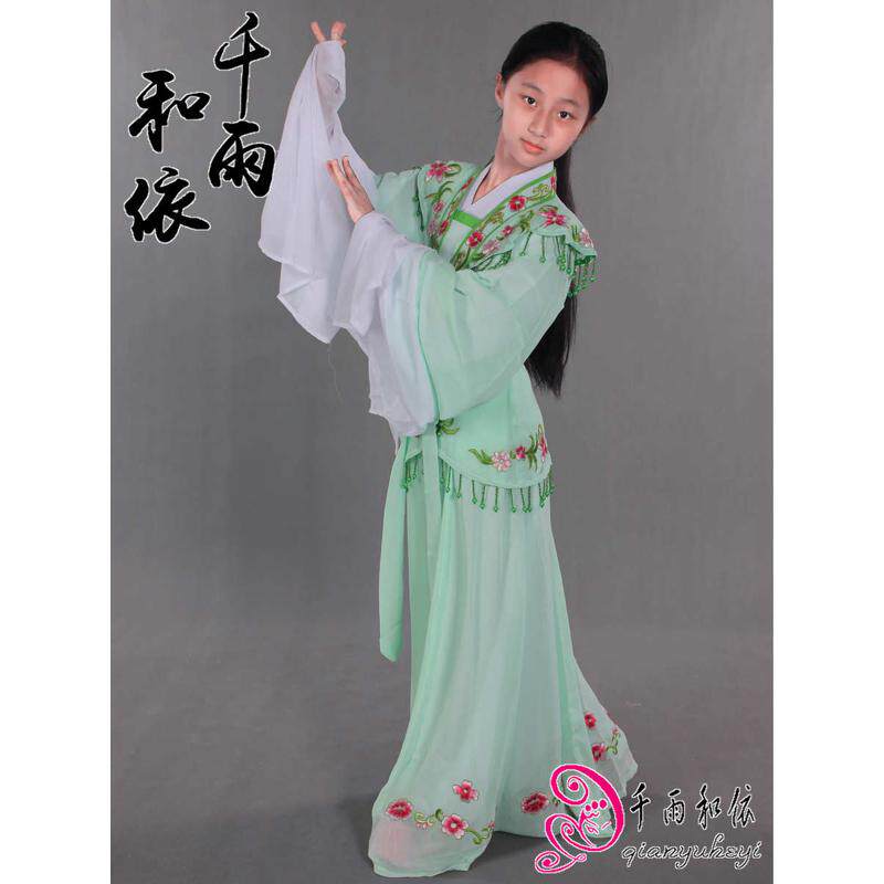 儿童花旦戏服戏曲林妹妹林黛玉表演服装少儿衣服784