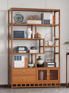 茶隔DXV室博中古架摆件新展示架多宝阁茶柜置物客厅屏风断式客厅