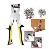 新款 打扣器广告布扣眼机 带锁手持喷绘布手动打扣钳广告工具便携式