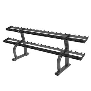 双层哑铃架商用健身房双层哑铃杠铃架工厂直销