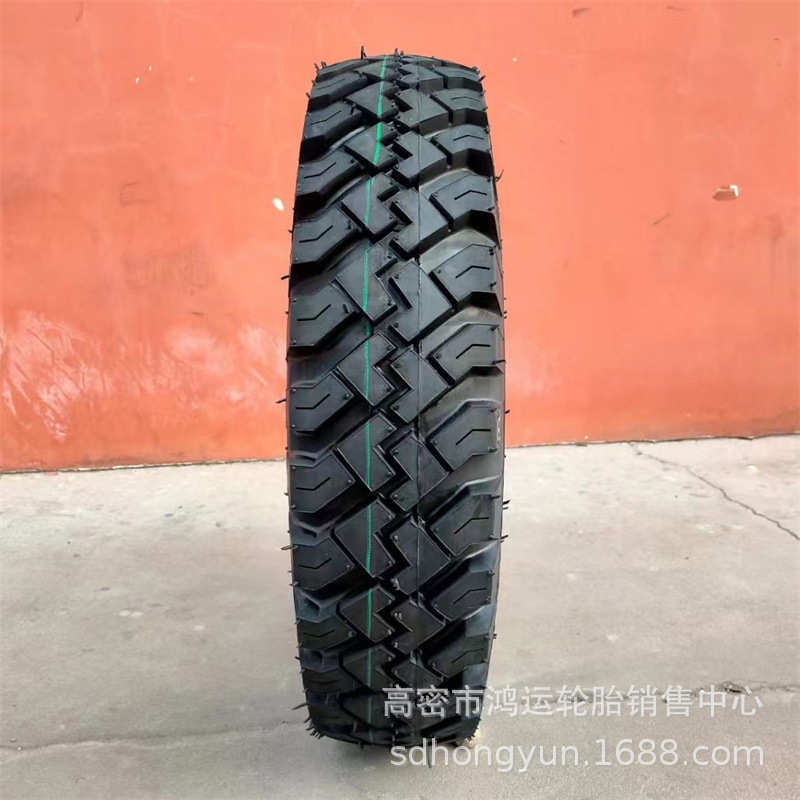 工程轮胎越野花纹750-16 矿山运输汽车轮胎7.50-16LT尼龙载重轮胎