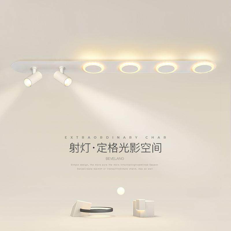 过道走廊吸顶灯北欧创意个性长条衣帽间灯现代简约led玄关入户灯