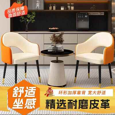 椅子餐桌椅洽谈椅休闲网红椅子卧室出租房用户外高级办公椅