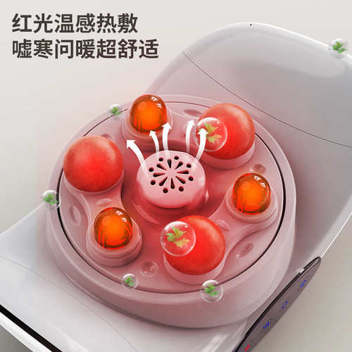 砭石揉腹仪代发揉腹按摩腰带腹部按摩器艾草热敷肚子腰部按摩器